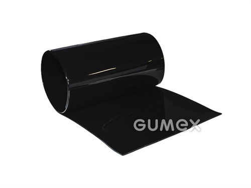 Folie CS-COVER, 3mm, Breite 300mm, 72°ShA, PVC, -20°C/+60°C, schwarz, 